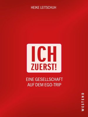 cover image of Ich zuerst!